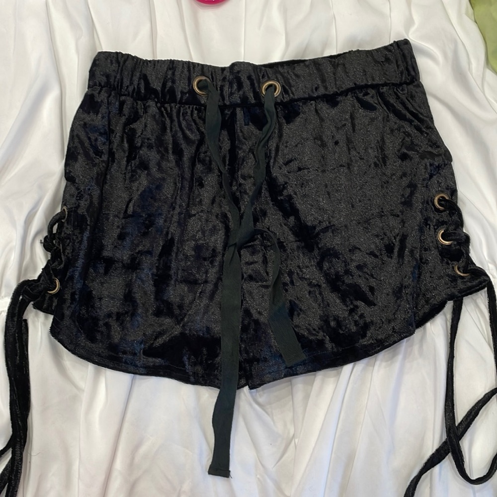 Wishful Thinking Velour Shorts